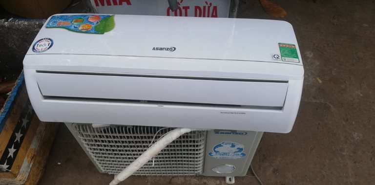 Máy lạnh cũ Asanzo 1HP hàng thường